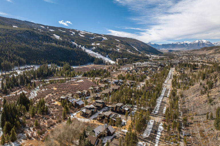 Camber Townhomes aerial view